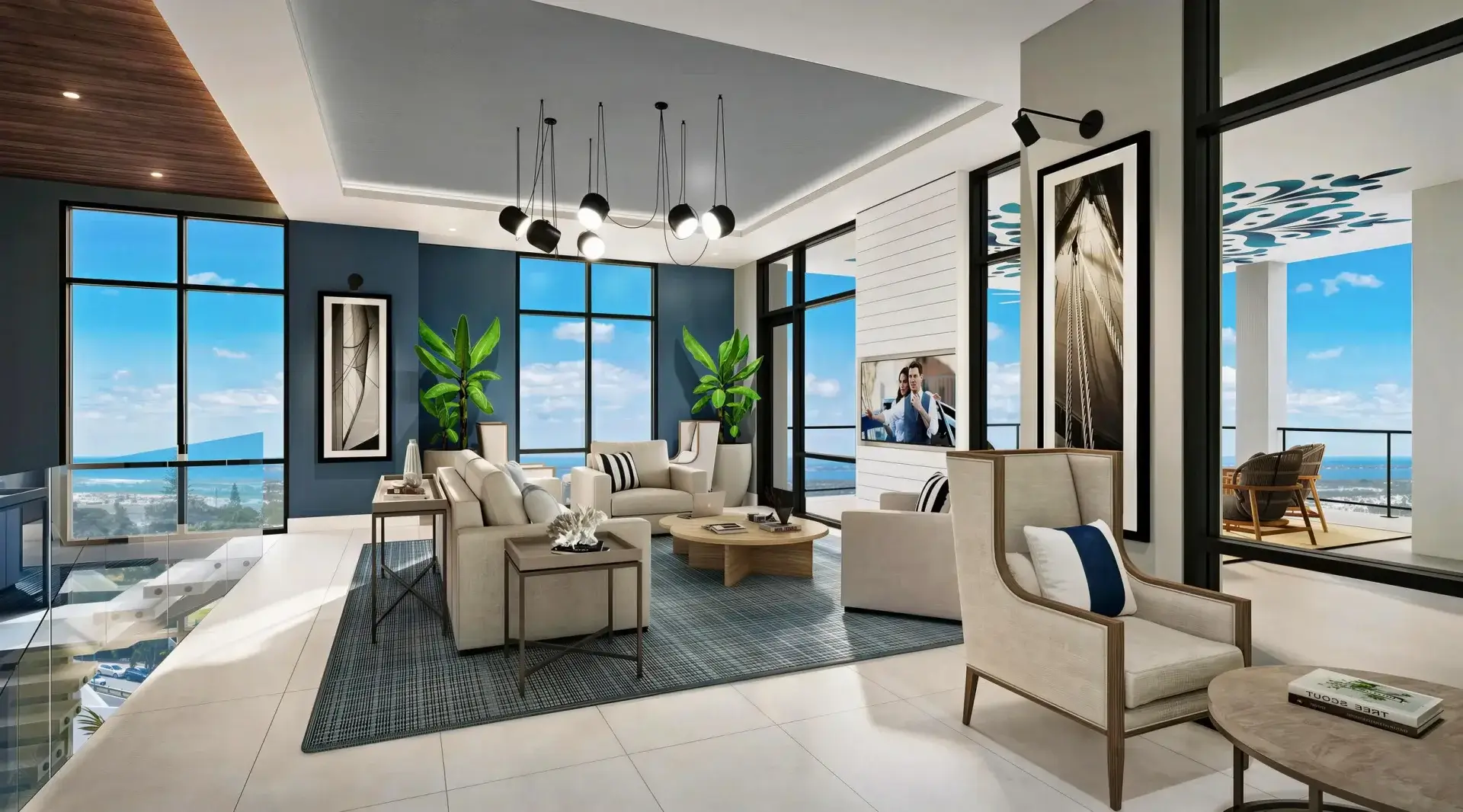 Resort-style swimming pool at Tides at Palm Bay